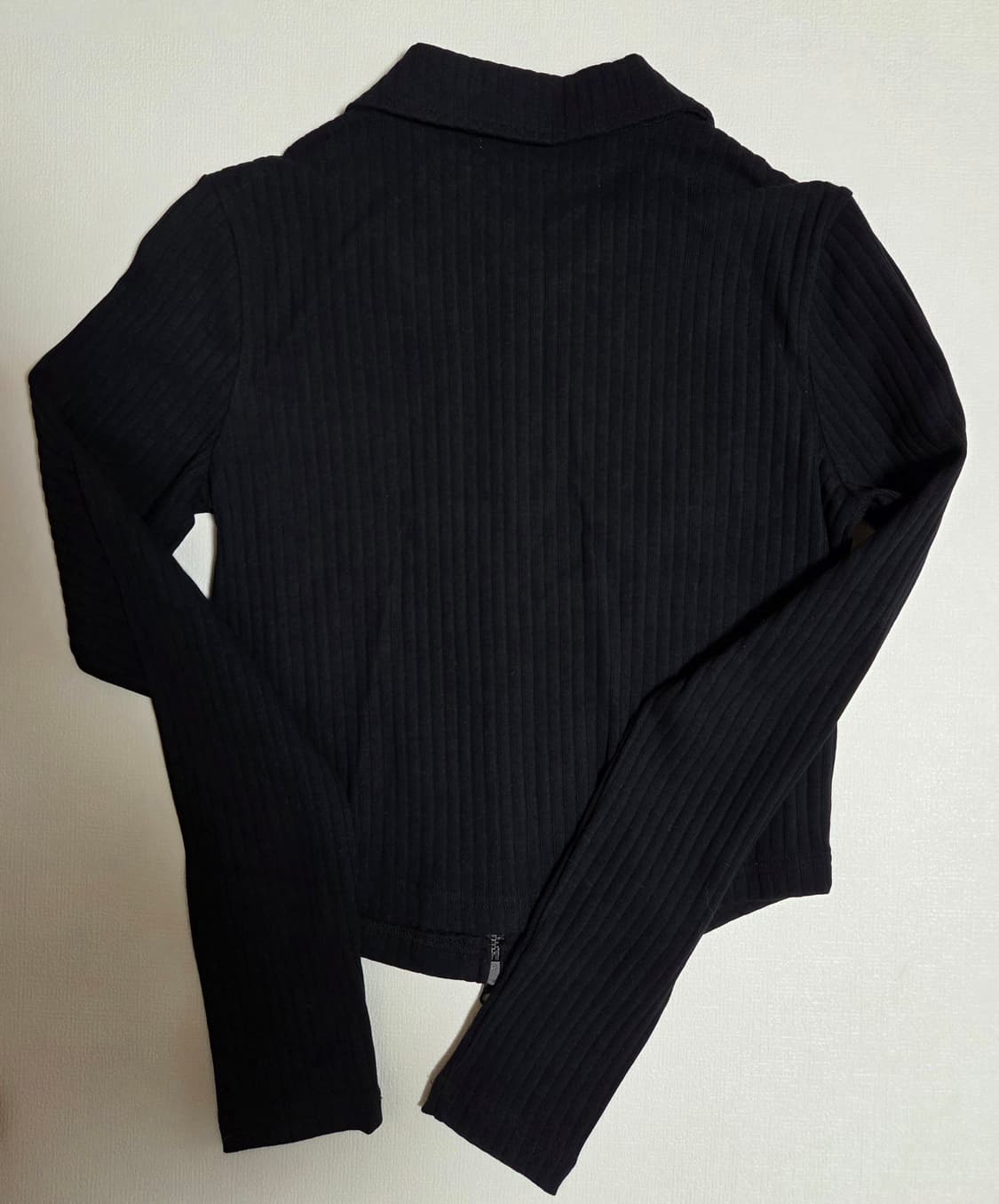 (1/20까지 할인)스파오 긴팔 집업 블랙 S 상품이미지2