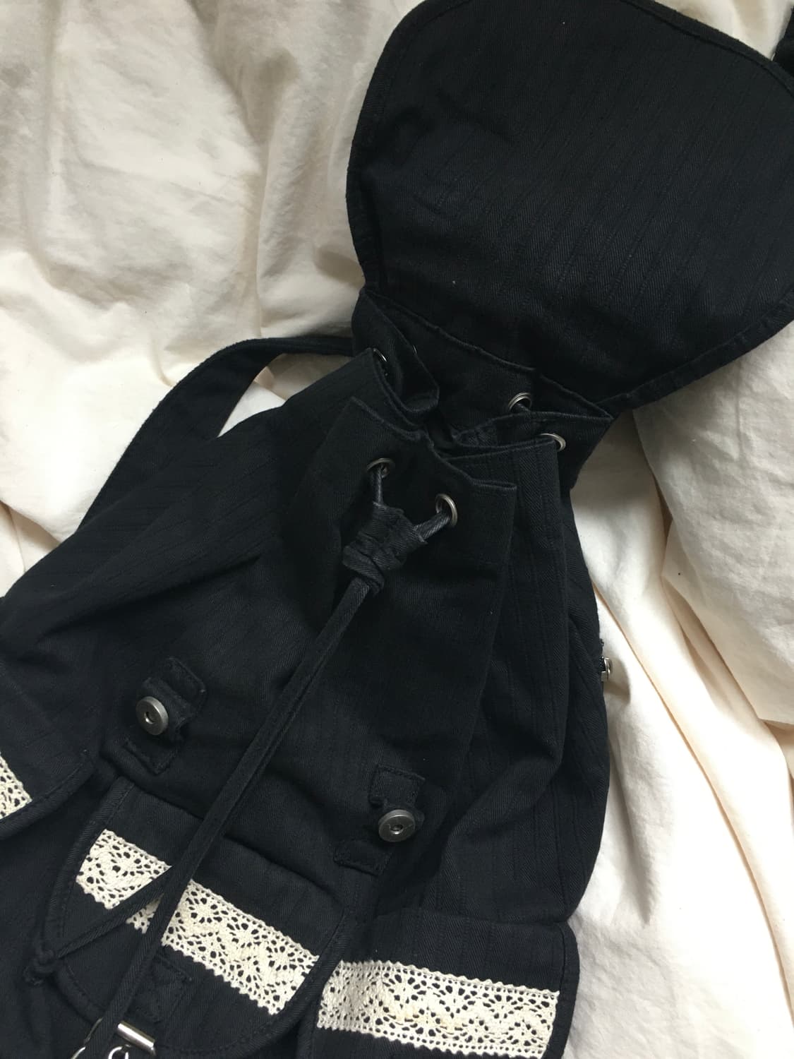 빈티지 백팩 가방 상품이미지4