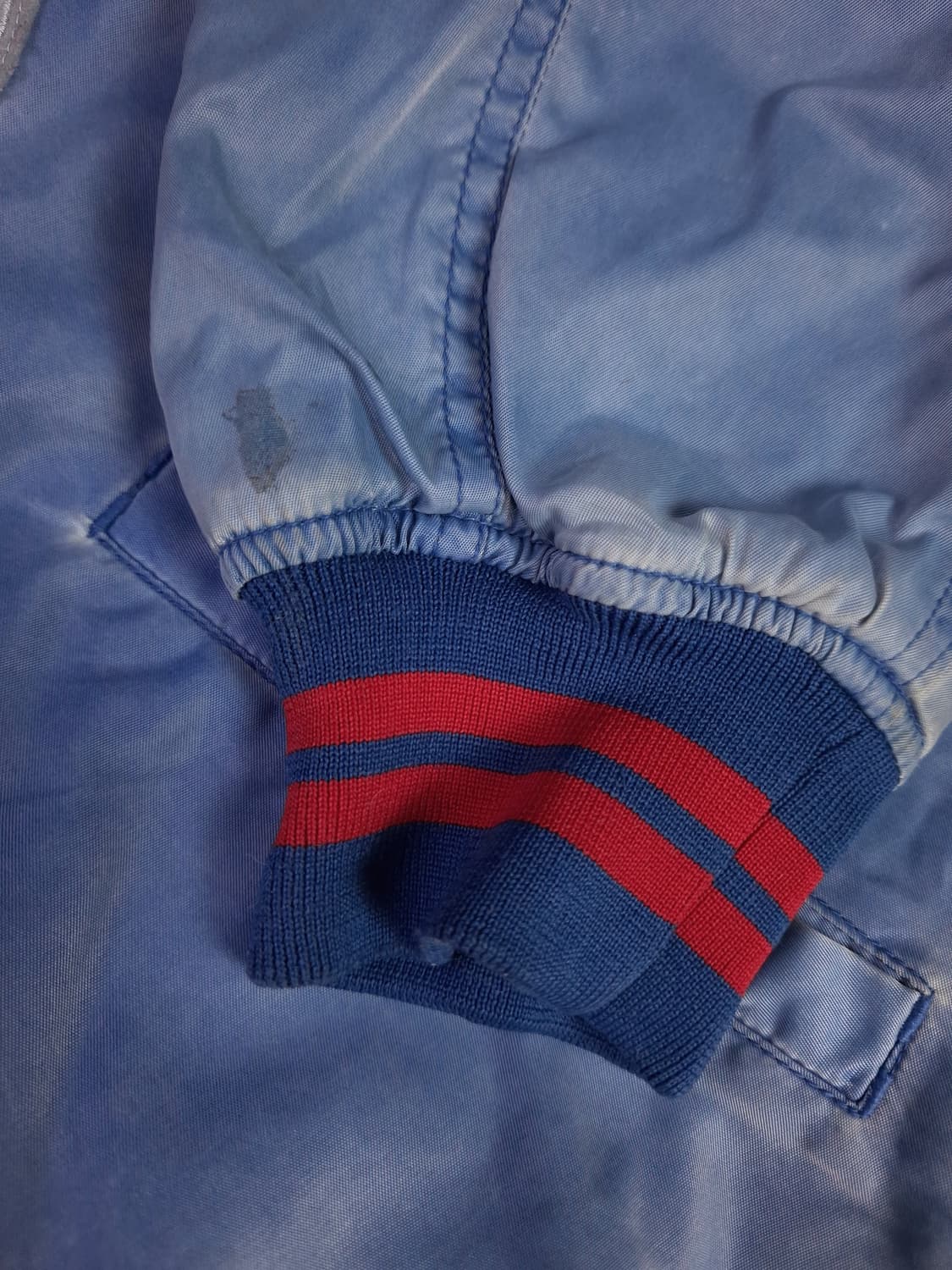 80's 빈티지 일본판 피그먼트 패딩 바시티점퍼 상품이미지8