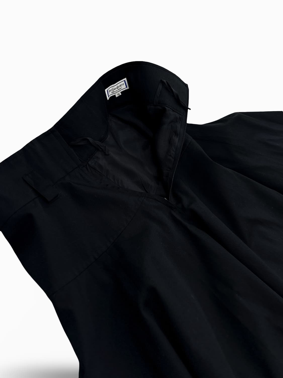 Yves Saint Laurent Black Flare Skirt 상품이미지4