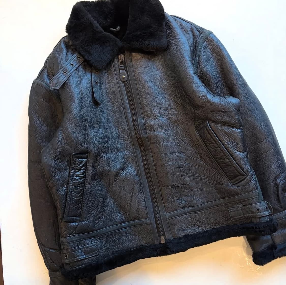 US Army B-3 무스탕 자켓 상품이미지4