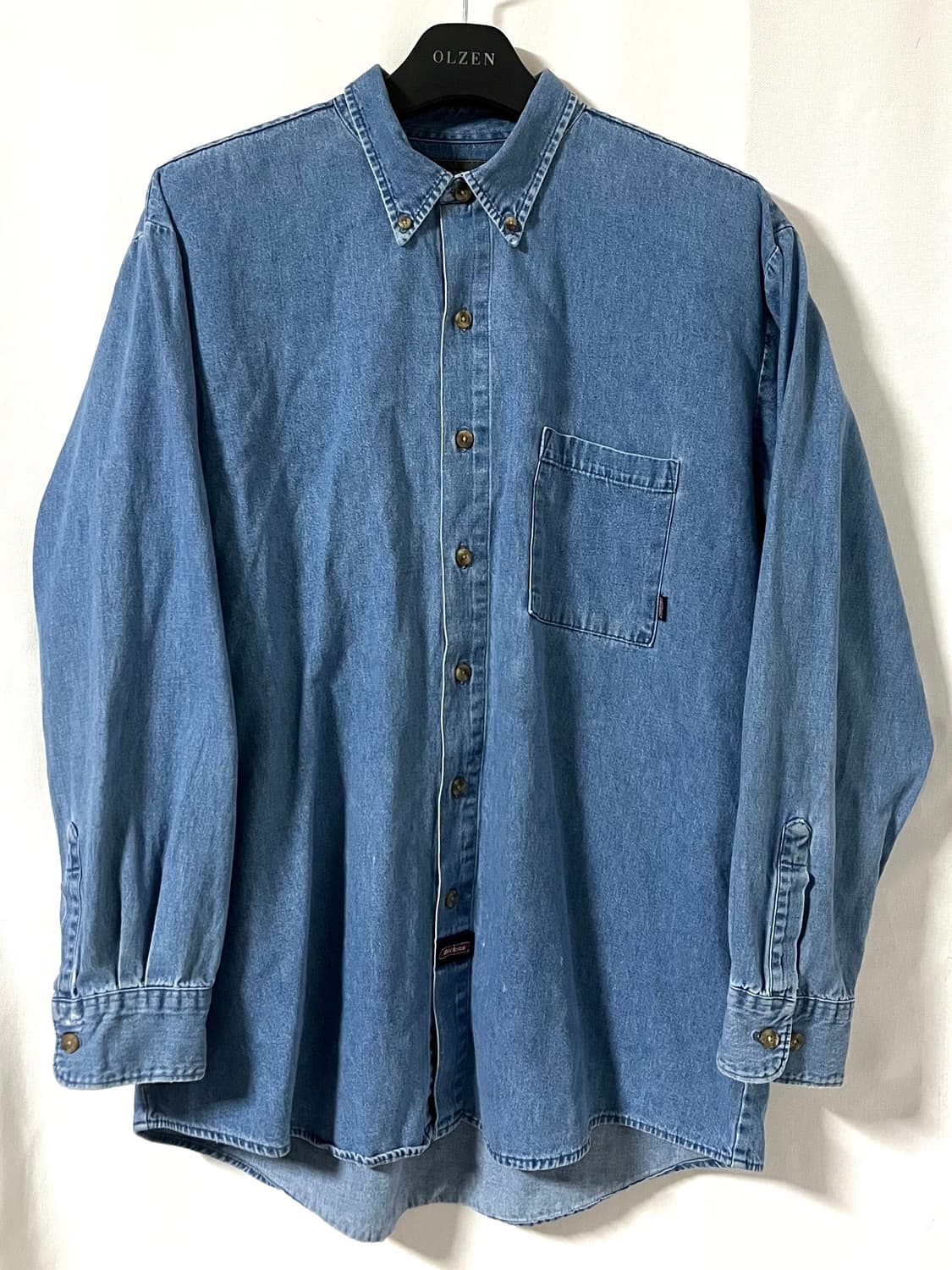 디키즈 오버사이즈 데님 셔츠 상품이미지3