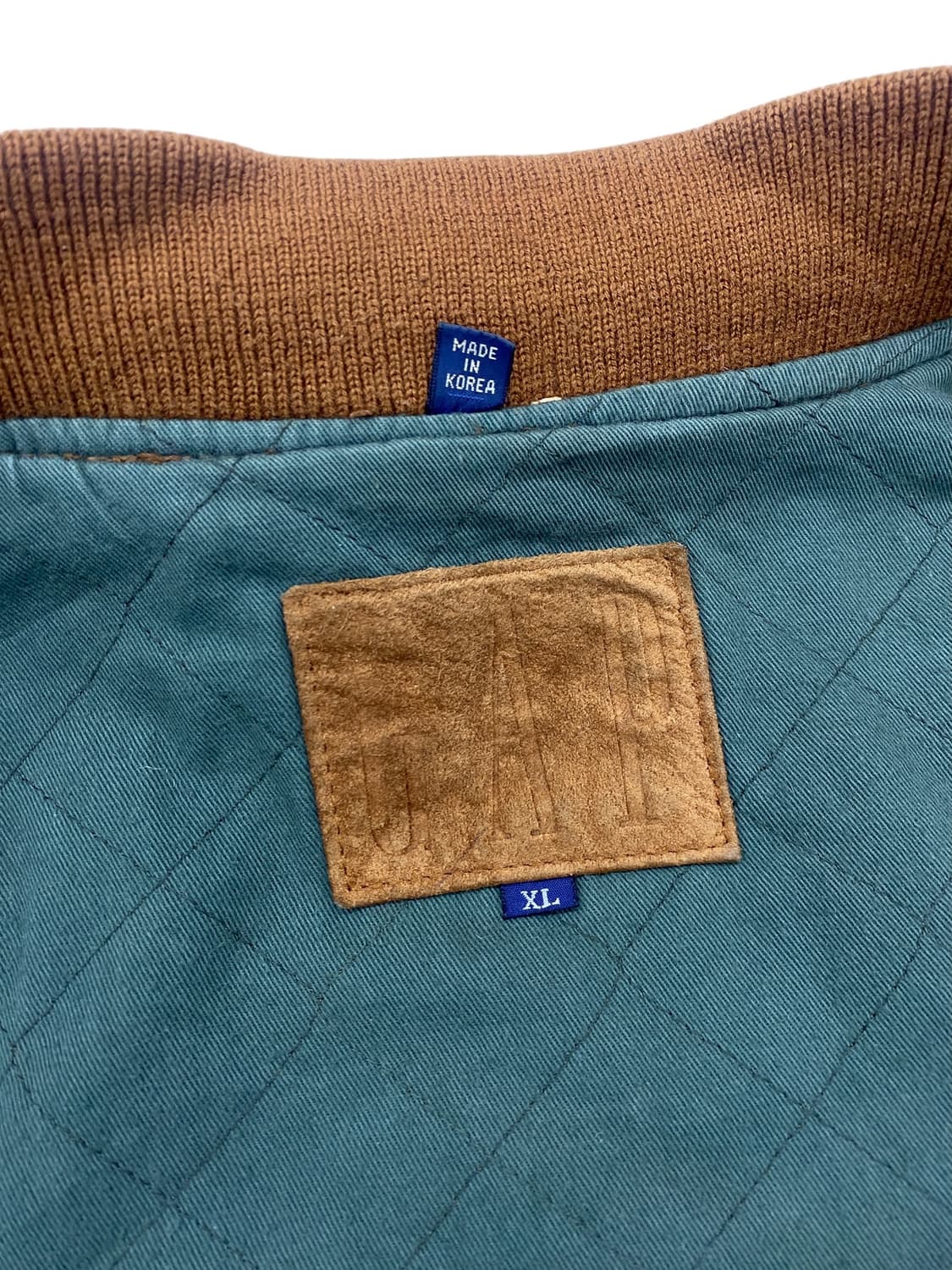 90's 갭 스웨이드 레더 봄버 자켓 상품이미지7