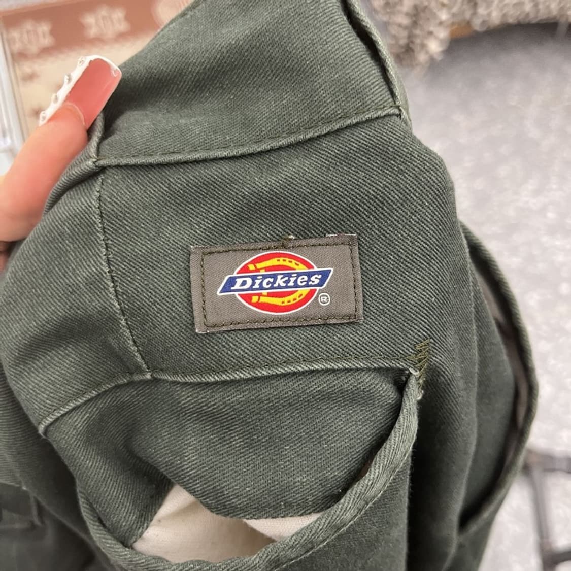 디키즈 874 빈티지 딥말차카키 워크 치노팬츠 30인치 C10323 상품이미지5