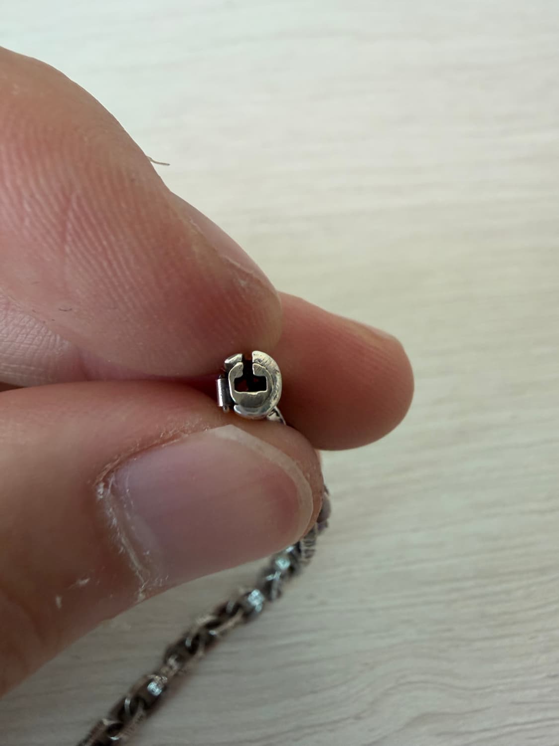 [24인치] 크롬하츠 페이퍼체인 목걸이 상품이미지4