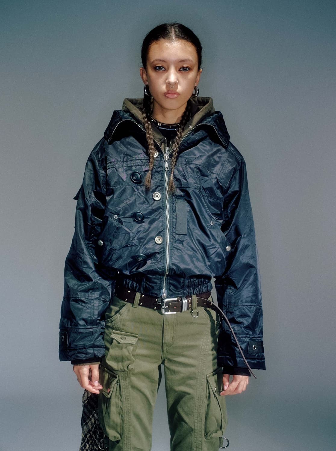 s) 베이컨트아카이브 엔투비 봄버 자켓 n2b 블랙  상품이미지1