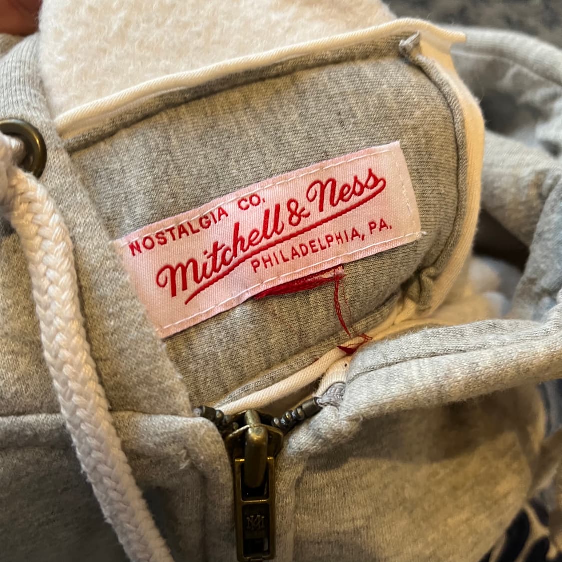 미첼앤네스 뉴욕양키스 후드집업/W2474 상품이미지4