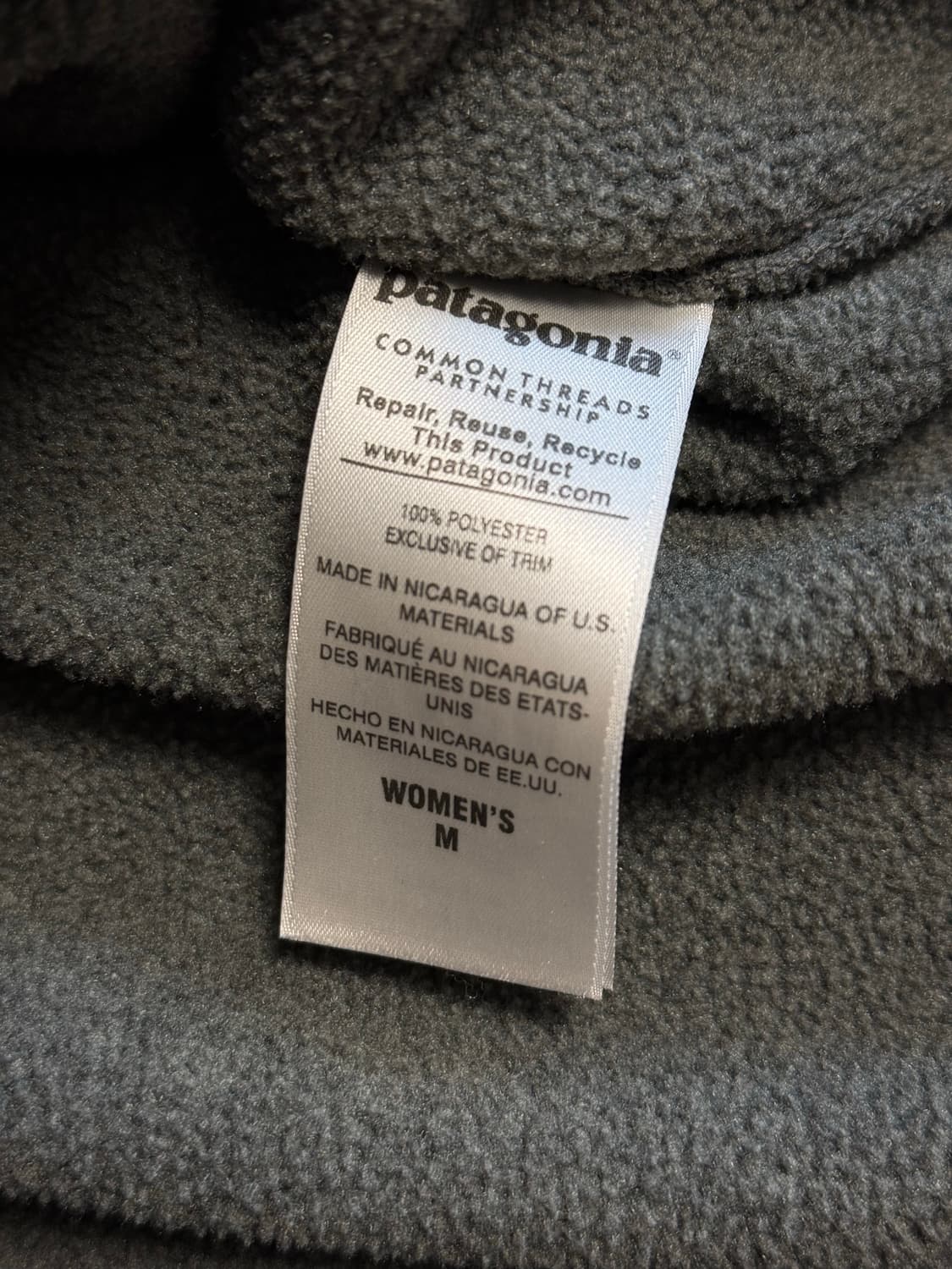 파타고니아 신칠라 니켈네이비 여성 M 상품이미지8
