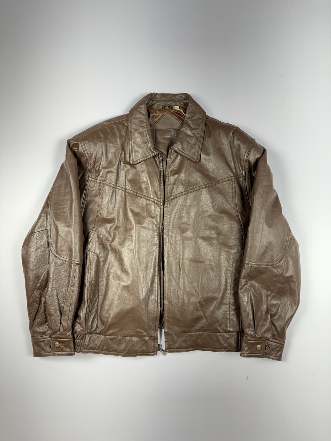 싱글 레더 자켓 상품이미지1