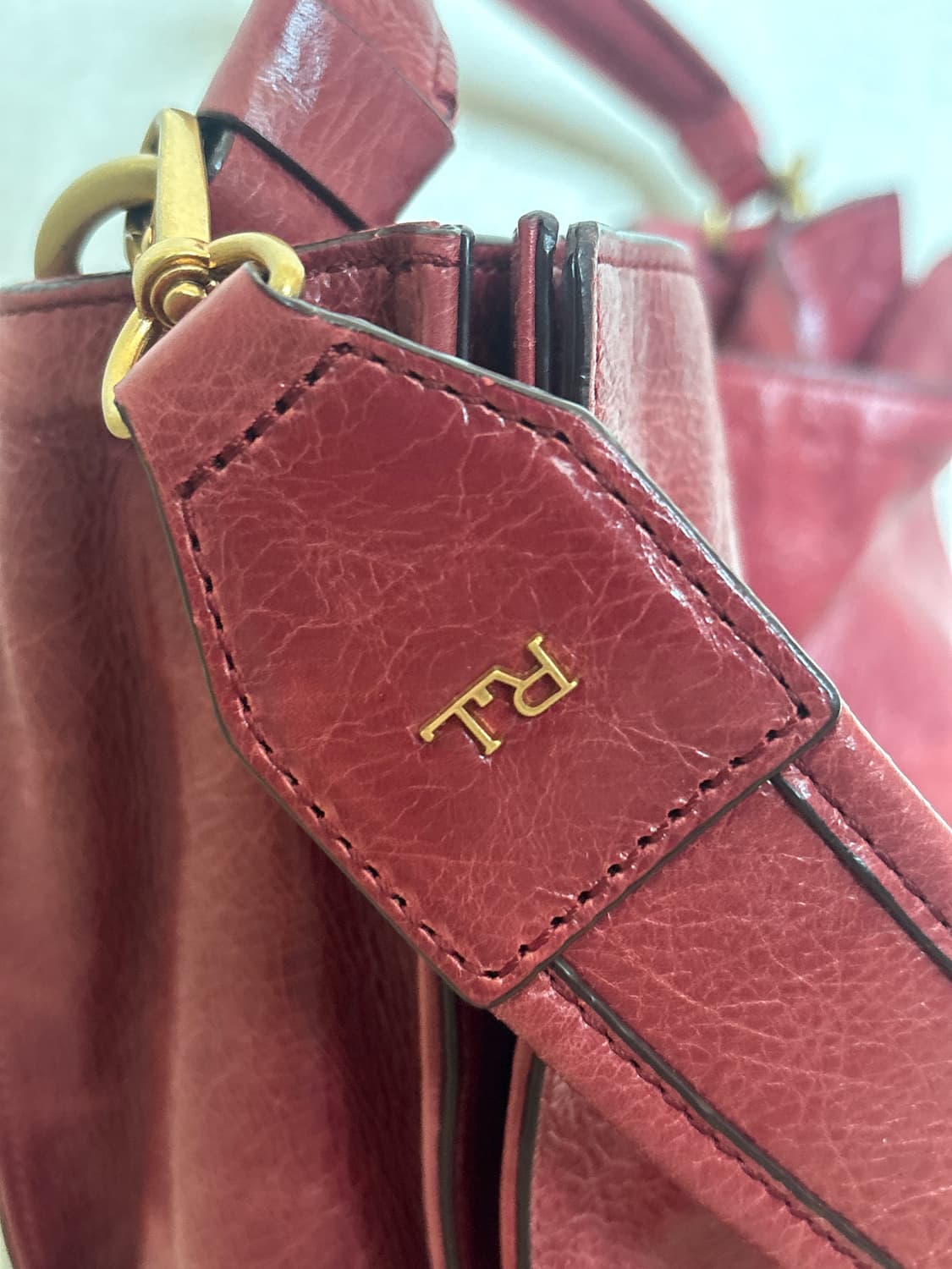 랄프로렌 레더백 (2way bag) 상품이미지5