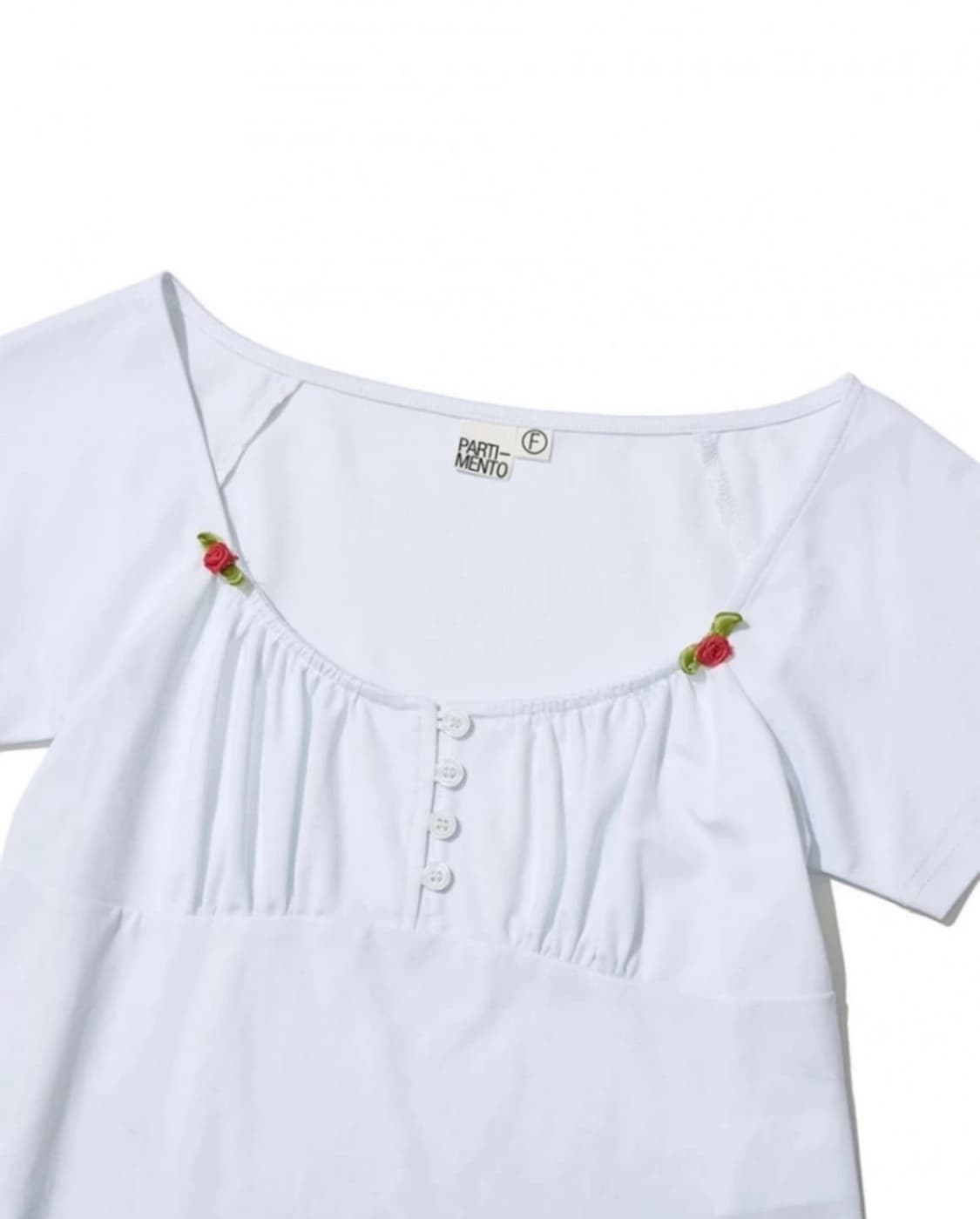 파르티멘토 플로럴 개더링 탑 상품이미지2