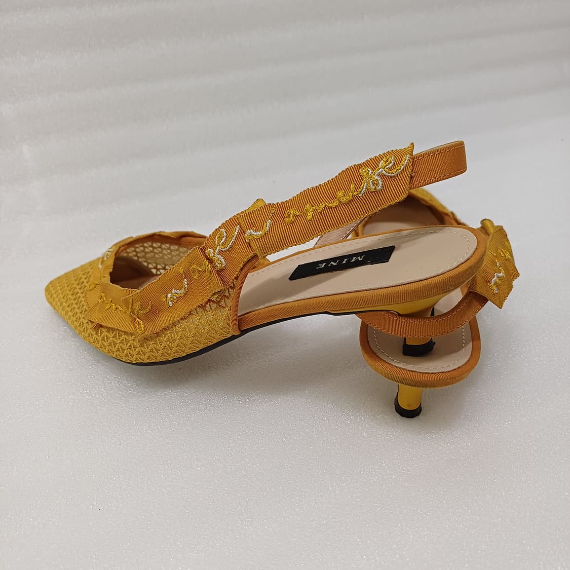 정품 마인 여름 샌들 슬링백 구두 230 / 굽 5cm 사랑봉봉 상품이미지2