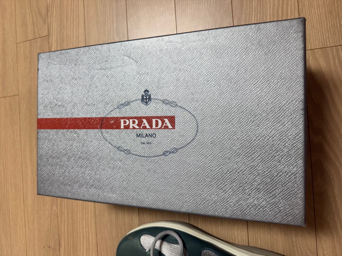 프라다 아메리카컵 남성용 7.5 에메랄드 상품이미지8