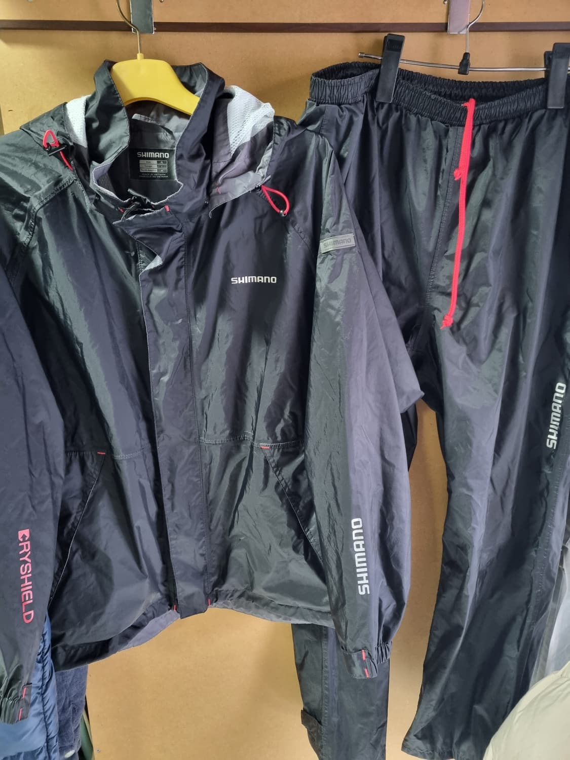 시마노 남성 방수 바람막이 세트  상품이미지1