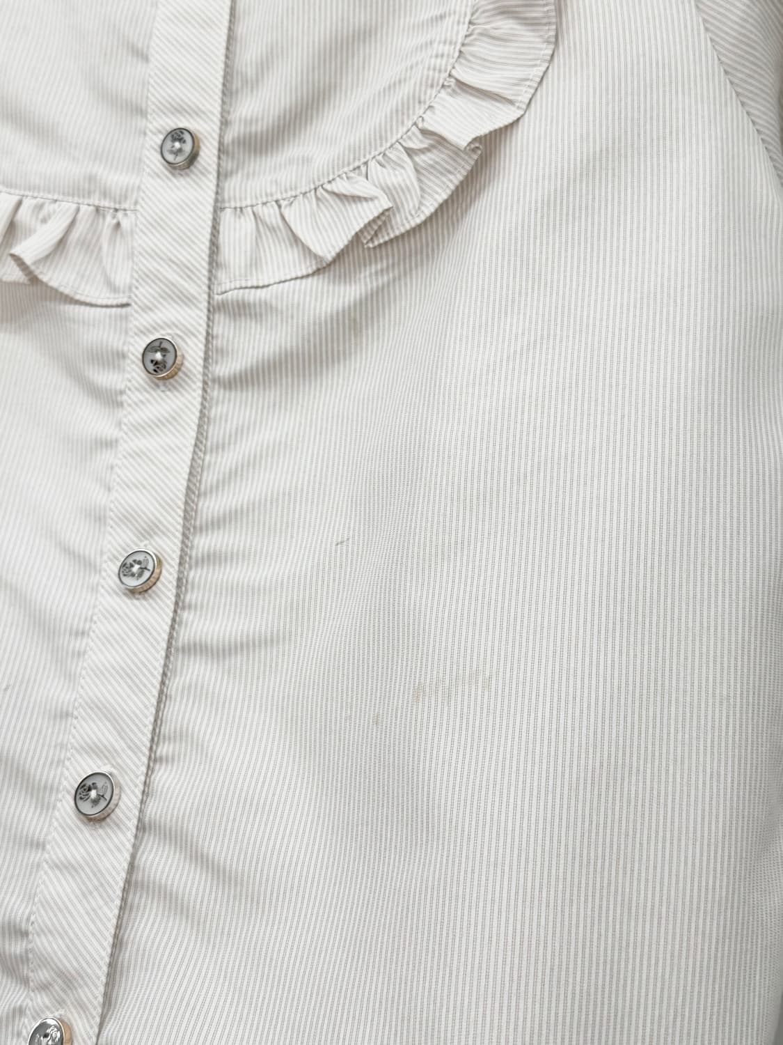 blue rogue 피터팬 카라 프릴 블라우스 상품이미지3