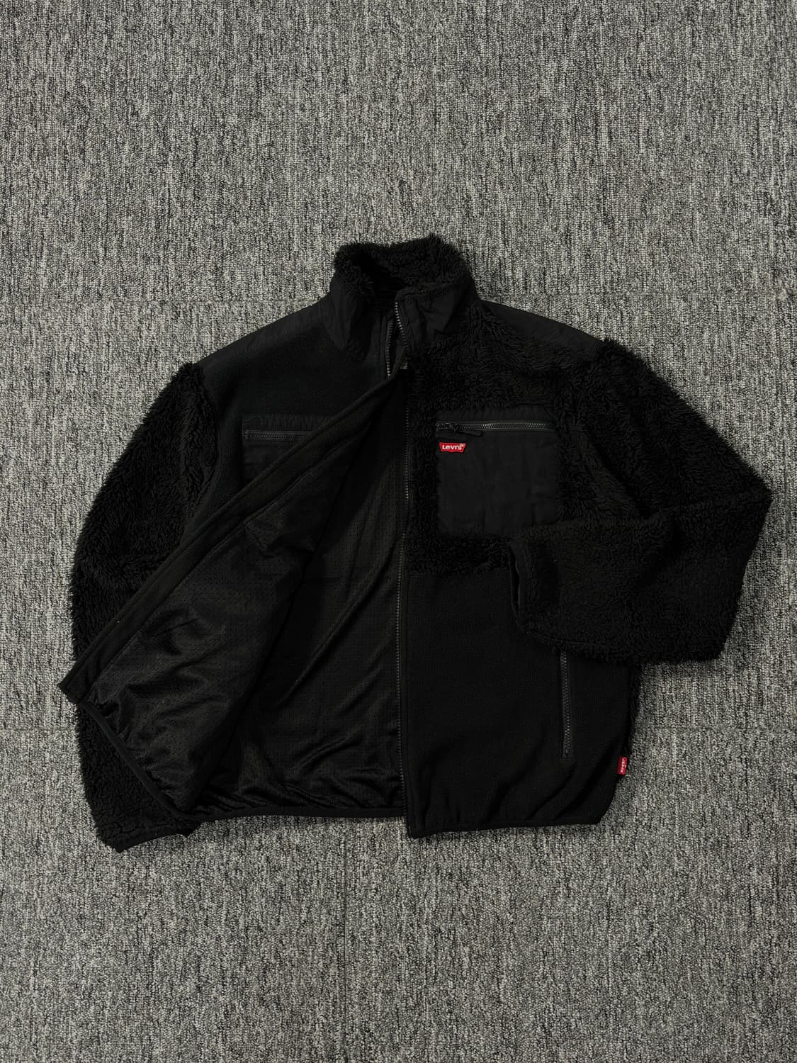 리바이스 투웨이 플리스 후리스 집업 자켓 상품이미지6