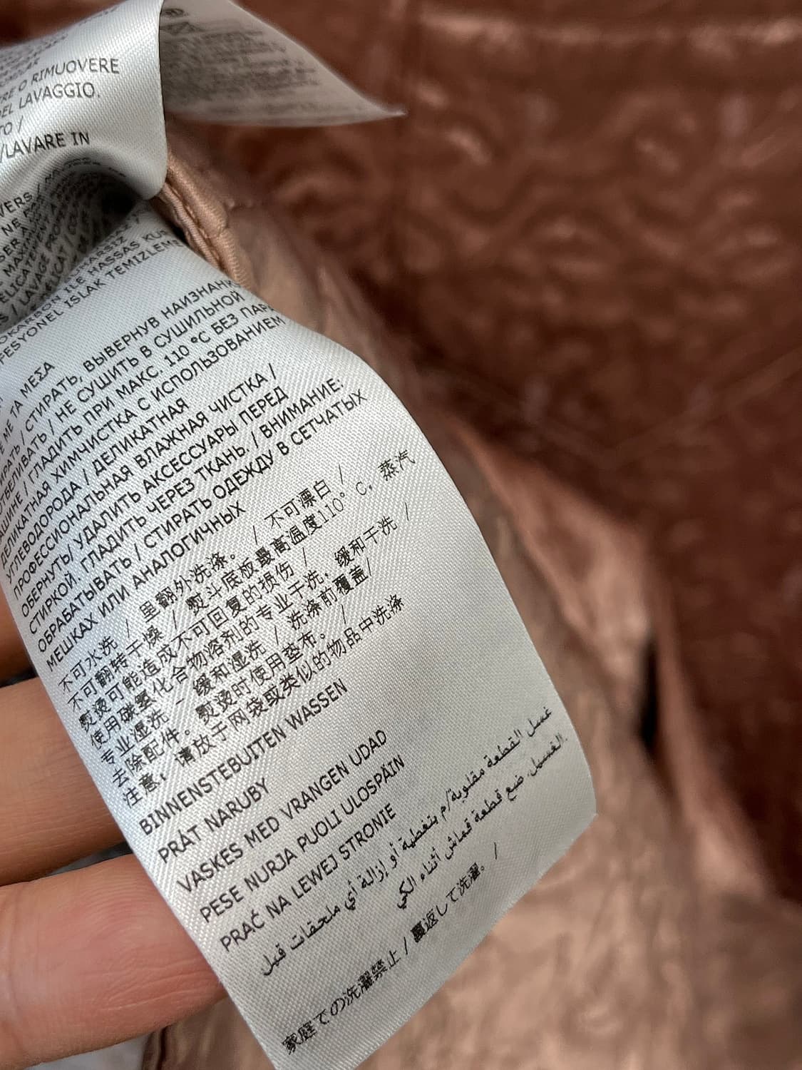 105) 마르지엘라 신형 새틴 오버 퀼팅자켓  상품이미지8