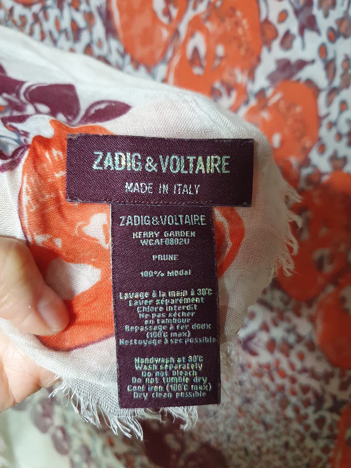 자딕앤볼테르 모달100 머플러 스카프 상품이미지5