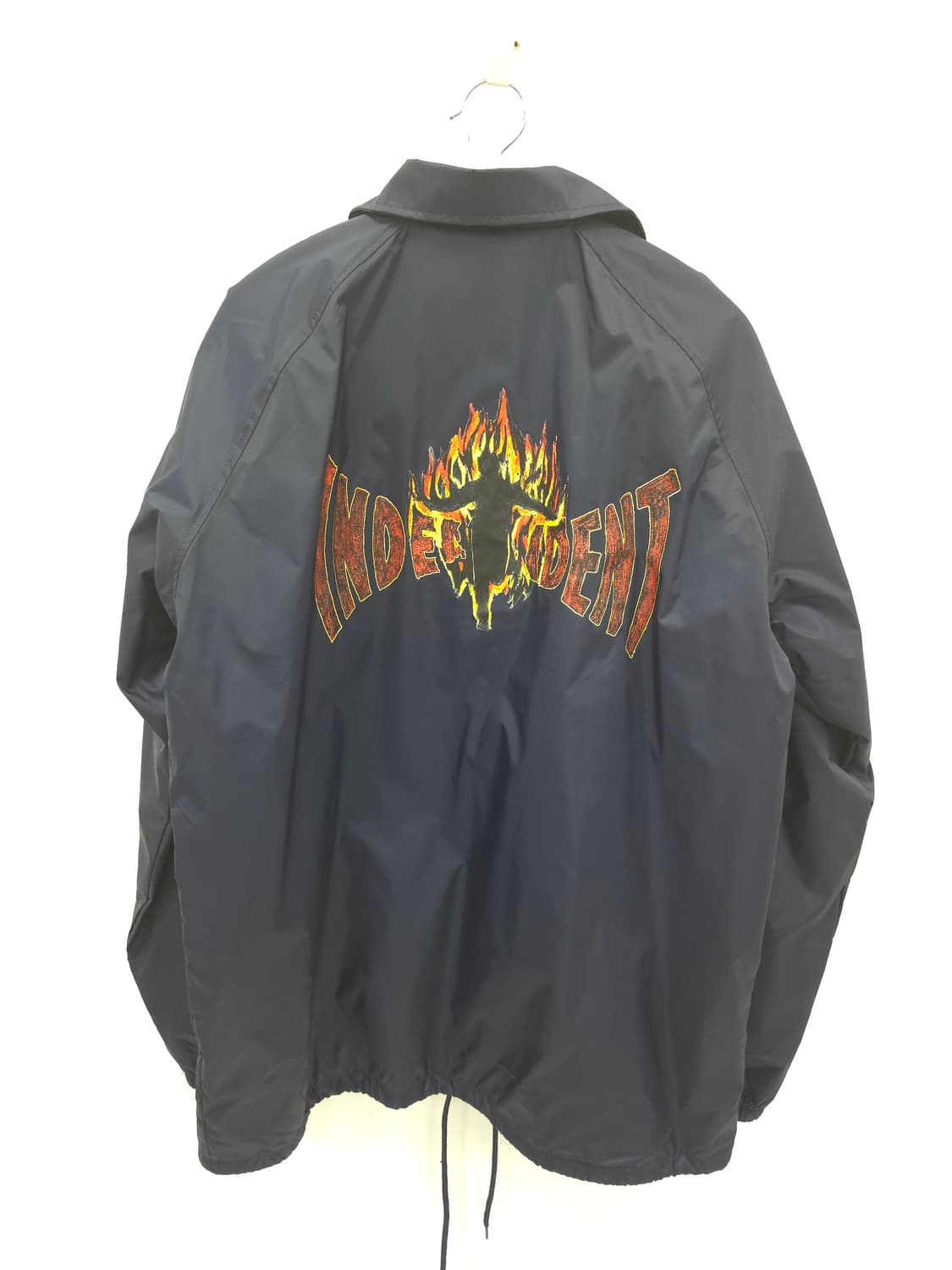 L 하키 X 인디펜던트 네이비 코치자켓 상품이미지7