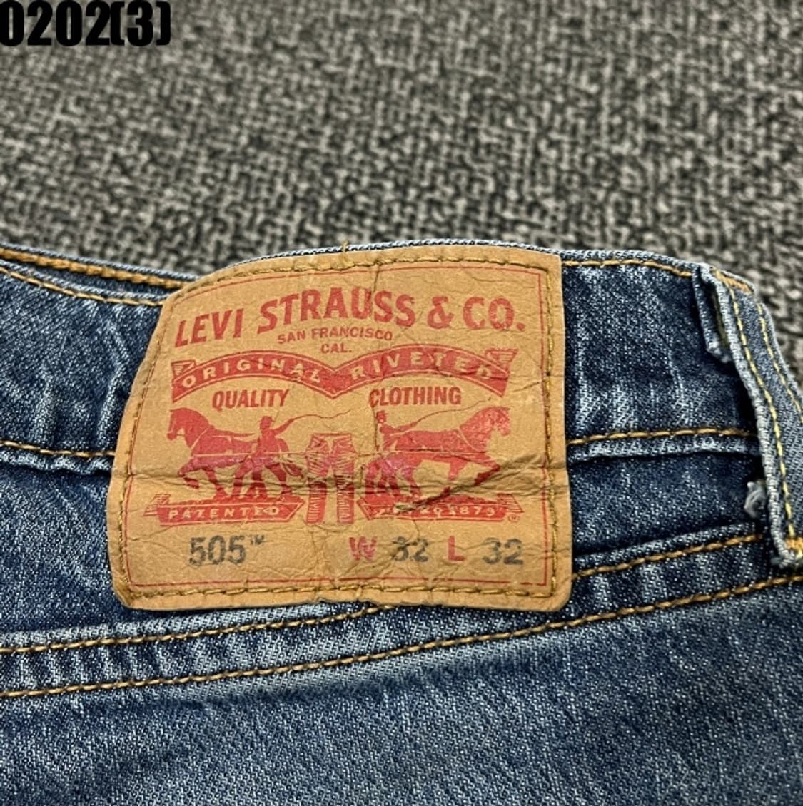 리바이스 505 청바지 상품이미지2