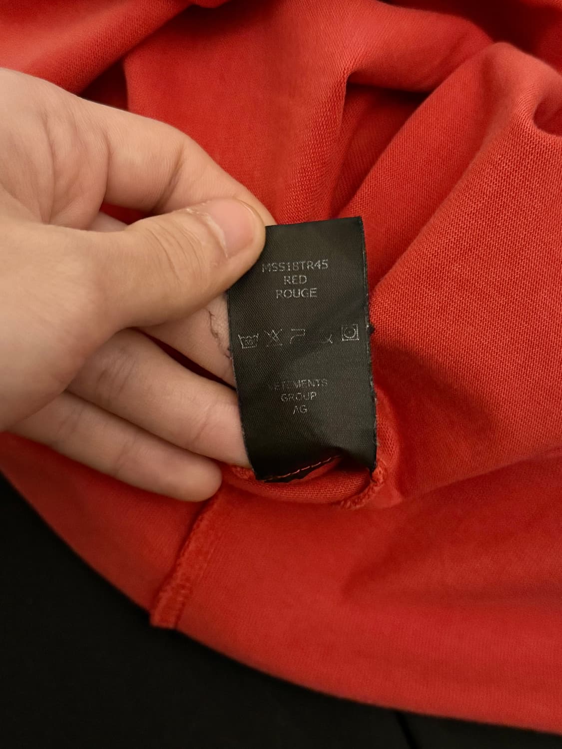 베트멍 타미힐피거 18ss 워싱 롱 슬리브 상품이미지8