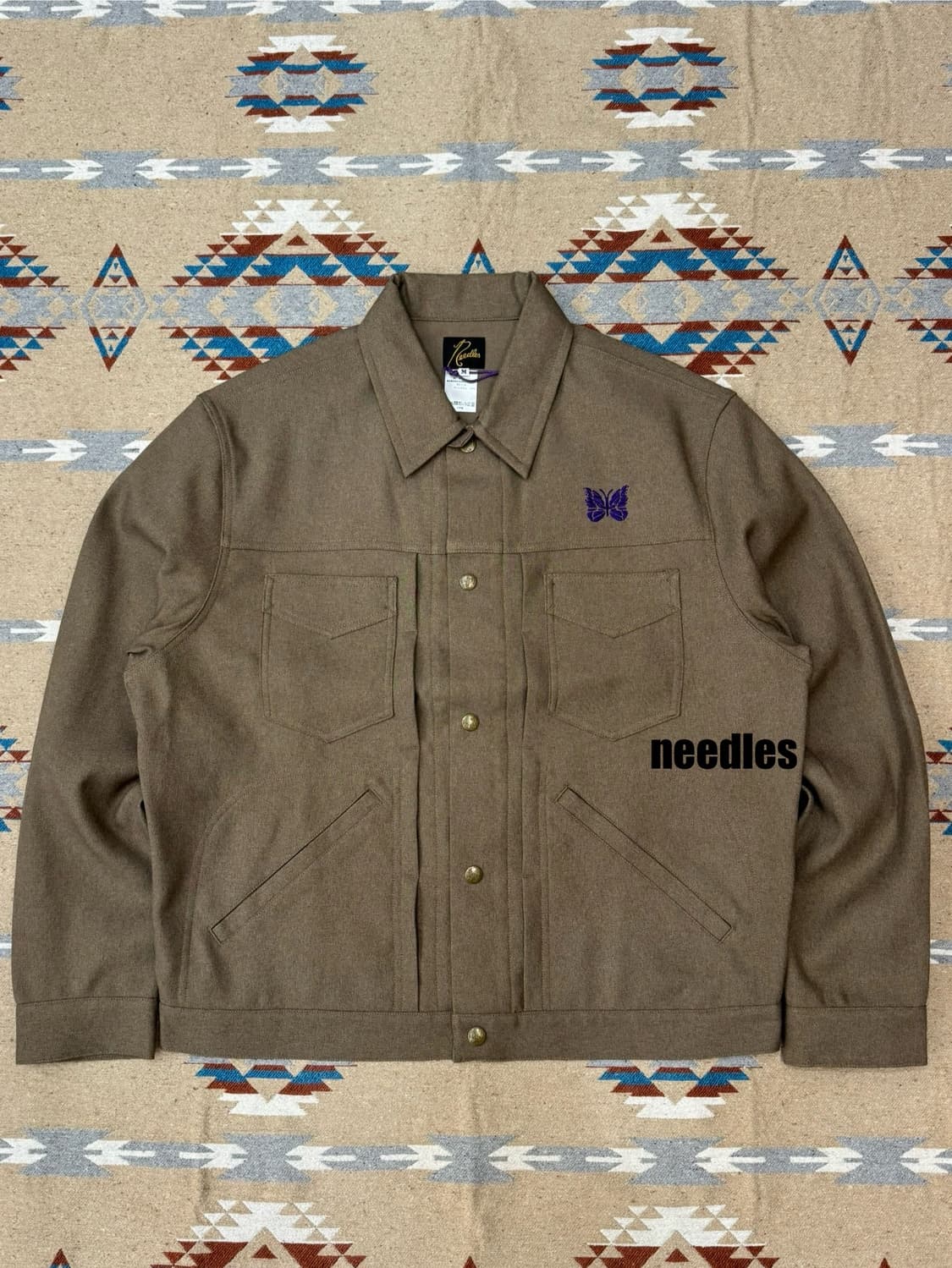 [M] 니들스 페니진 자켓 브라운 25FW 상품이미지1