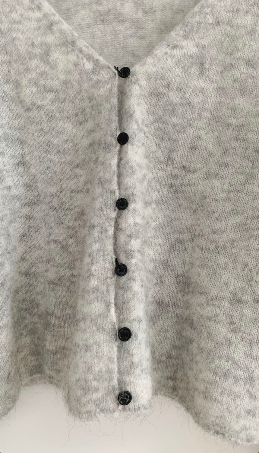 [인더바즈] 울 버튼 가디건 (아이보리) 상품이미지2