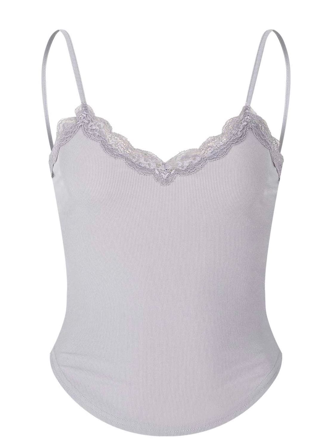 Flora lace top (Vintage Grey) 상품이미지1