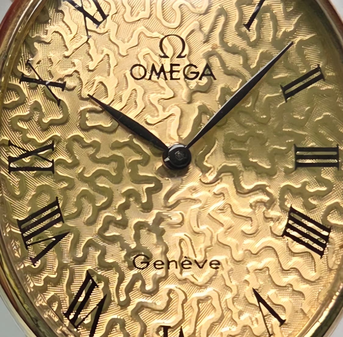 레어] 빈티지 오메가 제네브 엘립스 지진판(플라워판) 금장 수동 메커니컬 상품이미지2