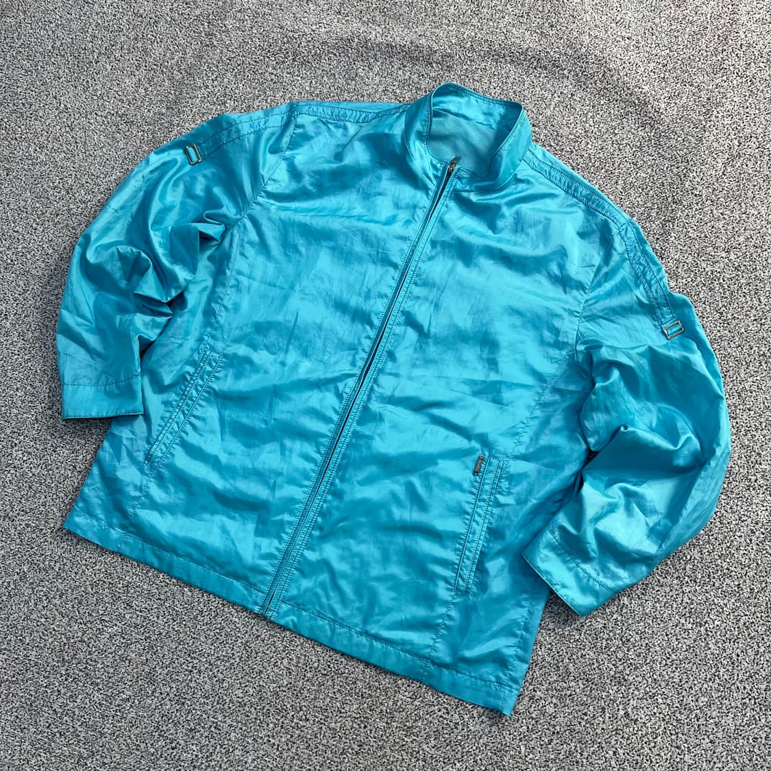 실측확인 빈티지 바람막이 집업 0320M 상품이미지1