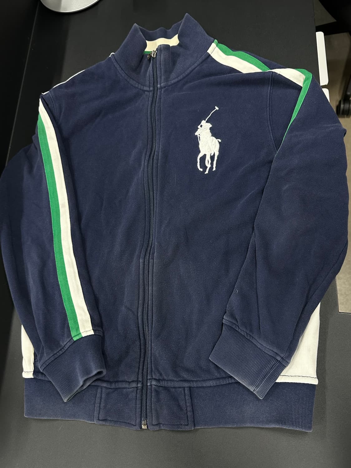 폴로 랄프로렌 네이비 빅포니 집업 상품이미지4