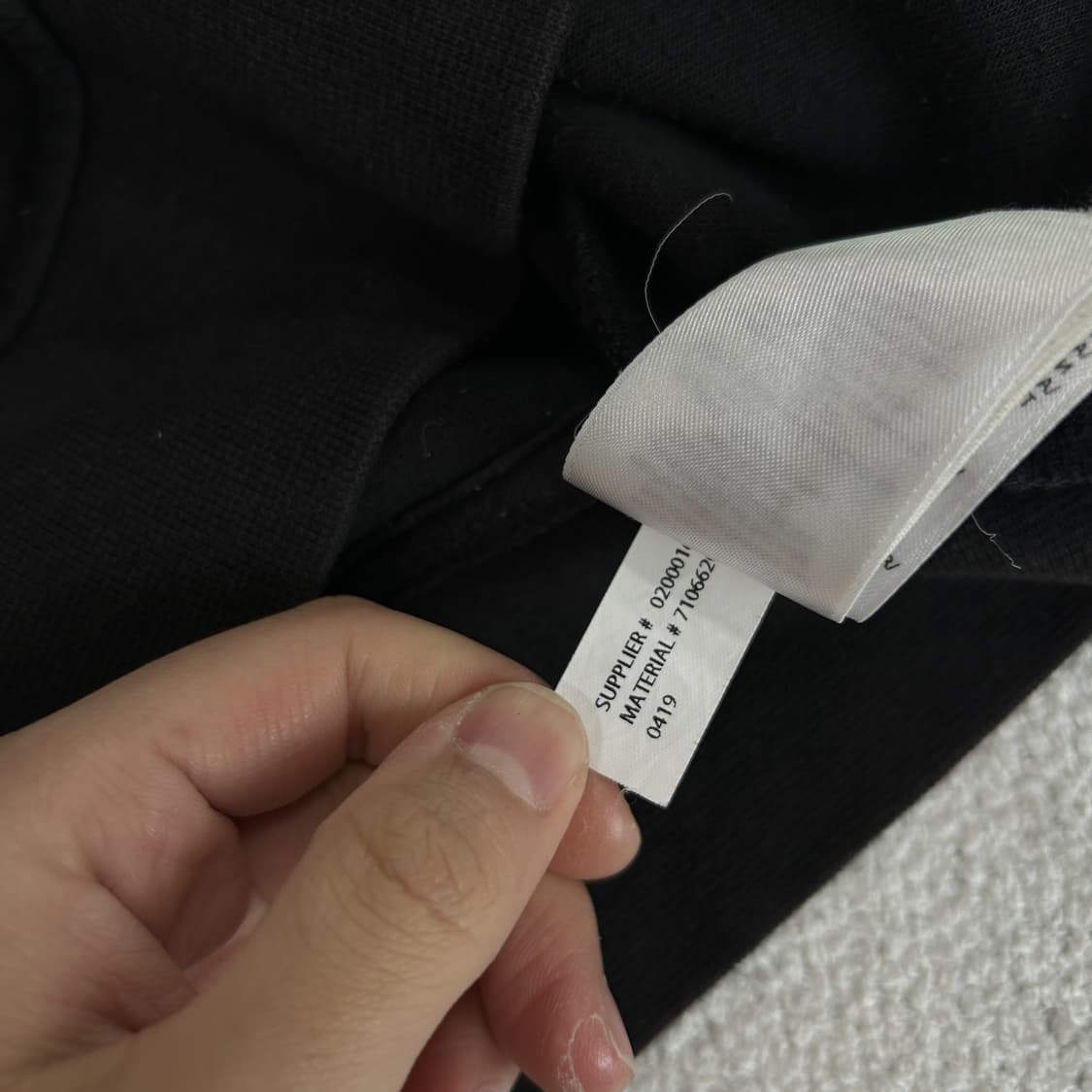 폴로 랄프로렌 블랙 후드집업 L 상품이미지5