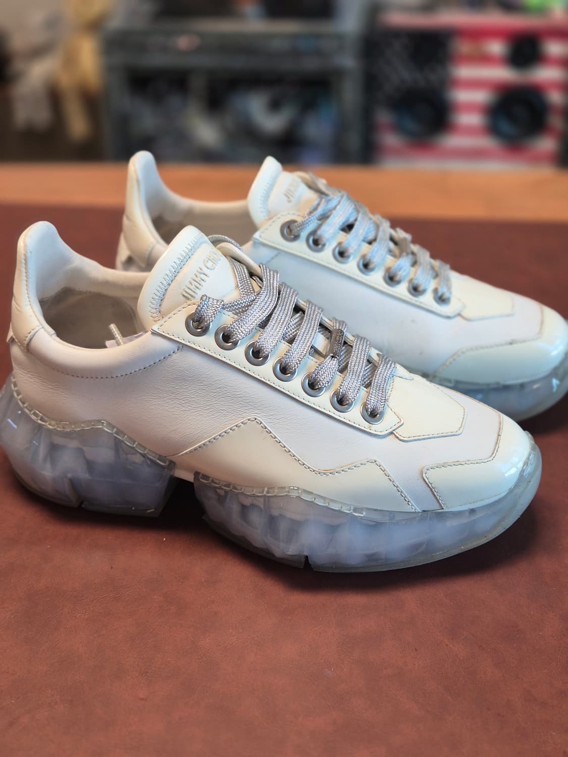 245-250(38) 정품 지미추 다이아몬드  상품이미지3