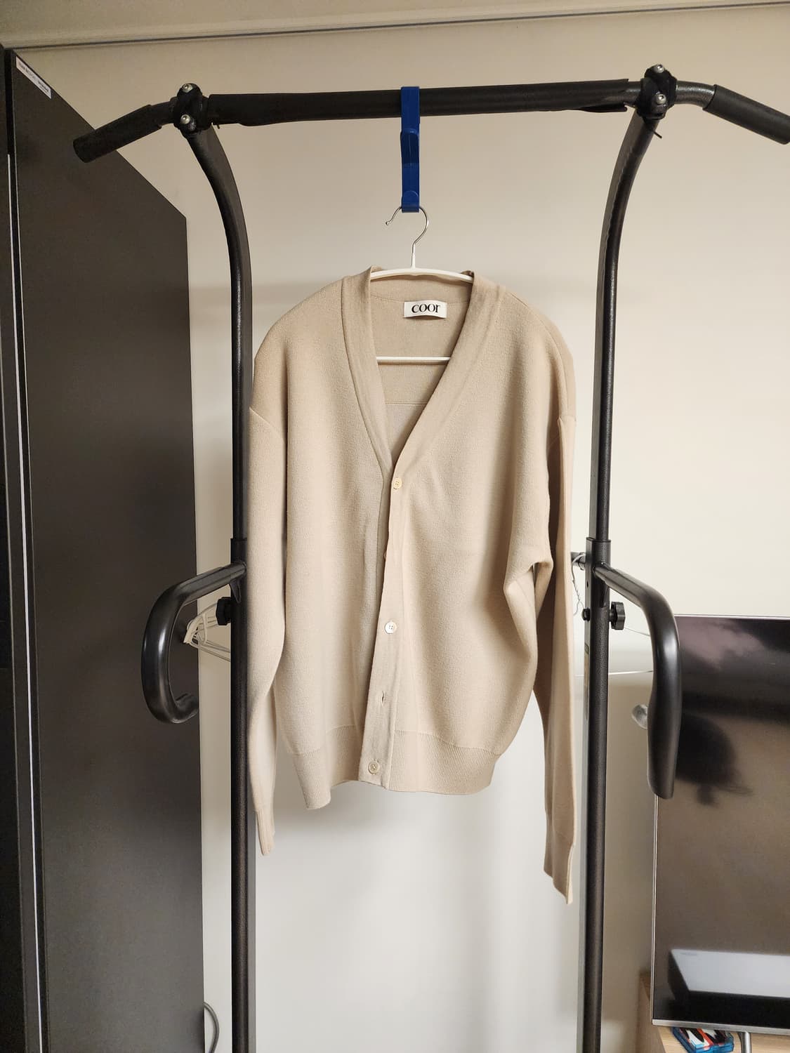 (M/95~100)쿠어 베이지 가디건 상품이미지1