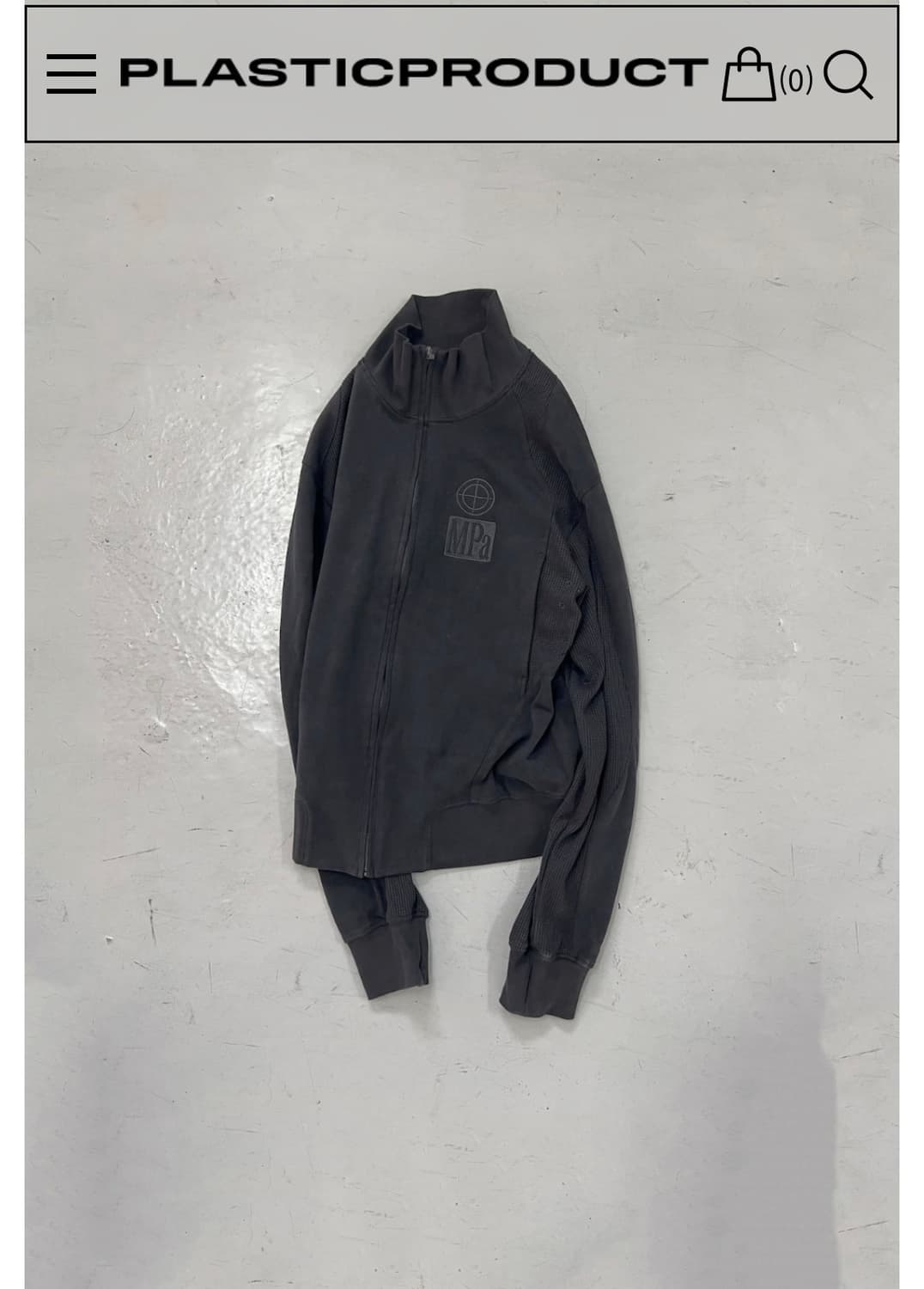 MPa CONTRAST ZIPPED JACKET___M사이즈 상품이미지1