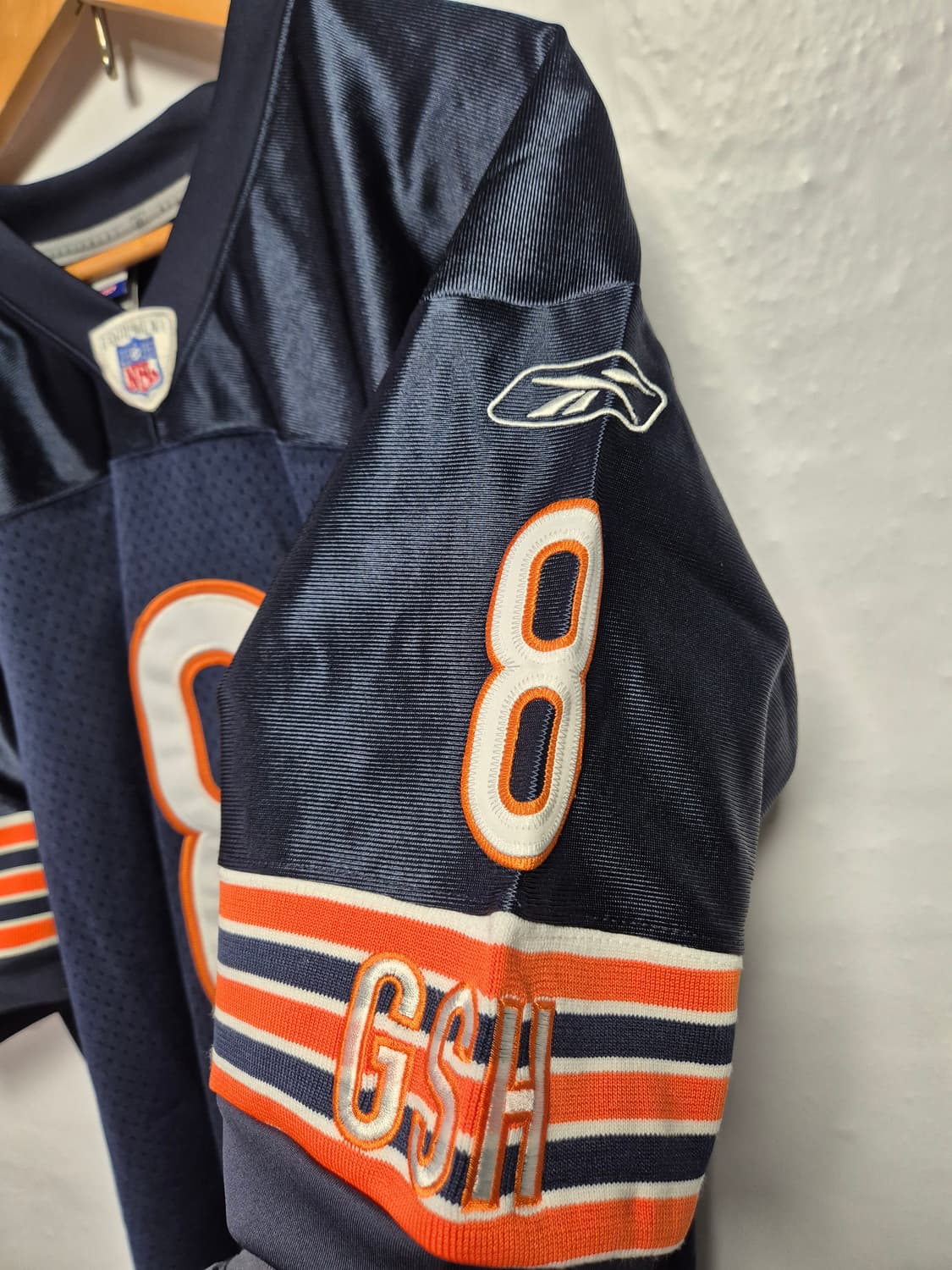 L 오버핏 50사이즈 리복 NFL 시카고 베어스 반팔매쉬져지#8(상태A) 상품이미지4