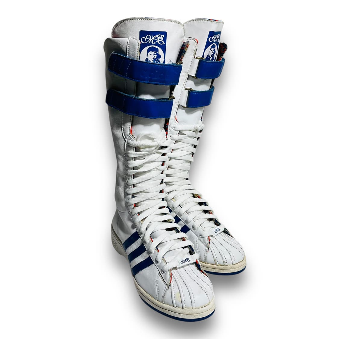 아디다스 x 미시 엘리엇 y2k 롱 스니커즈 레더 슈즈 상품이미지1