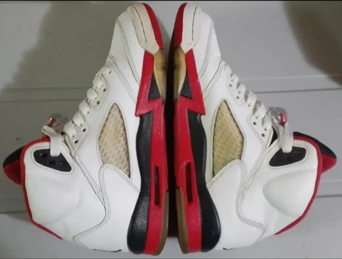 조던 5 파이어레드 블랙텅 230 상품이미지6