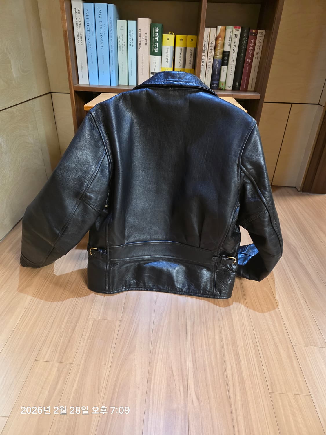 [Lost Worlds] 로스트 월드 호스하이드 가죽 자켓 (사이즈 38 상품이미지6