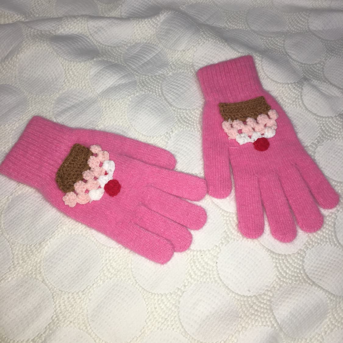 케이크 니트 장갑  상품이미지2