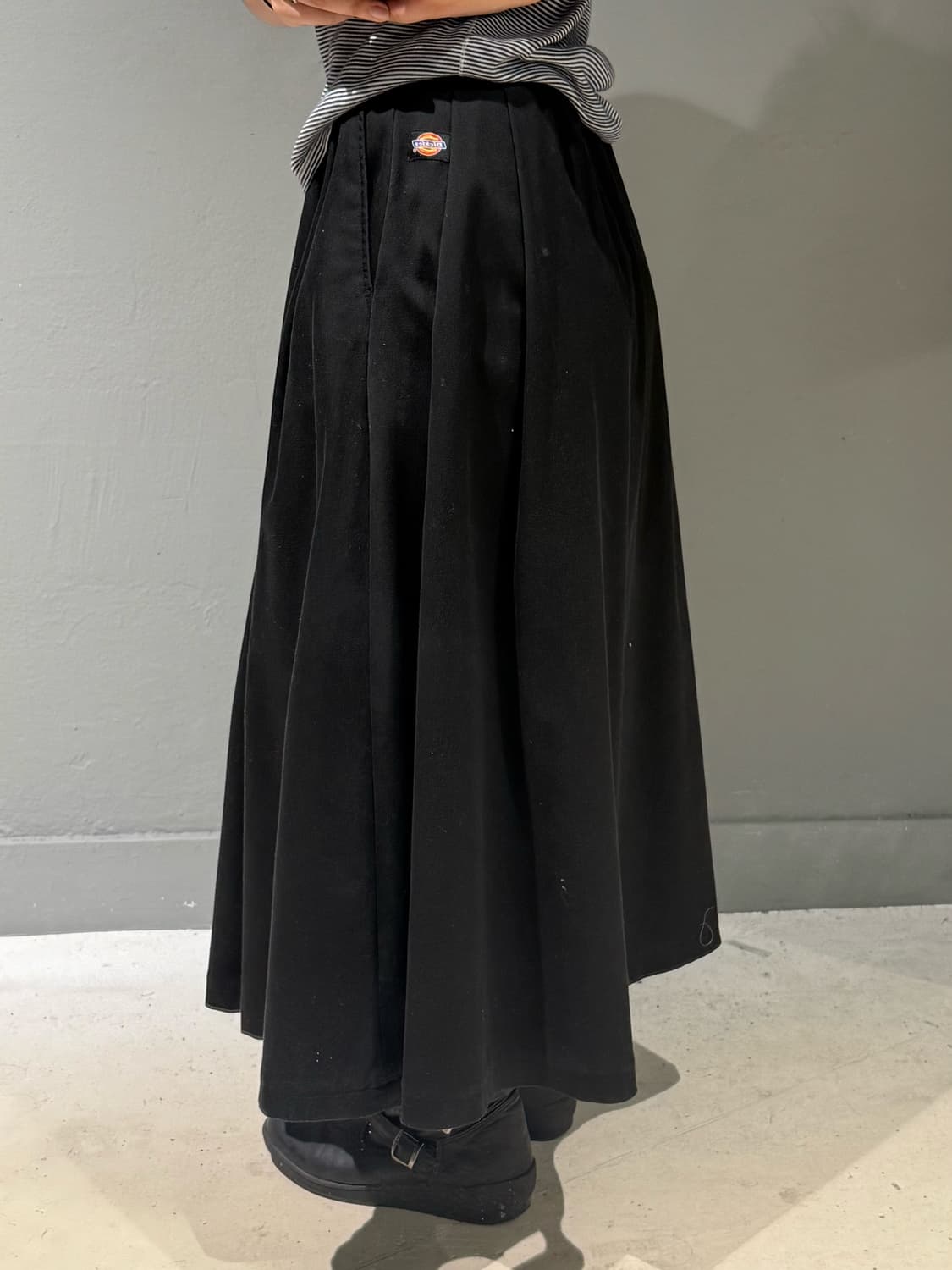 dickies pleats detail long sk  상품이미지1