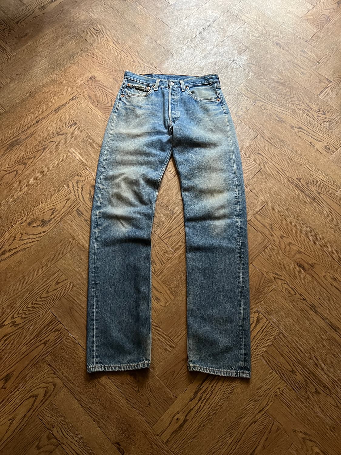 [32]90's 리바이스 501XX USA Made 데님 팬츠 S40 상품이미지2