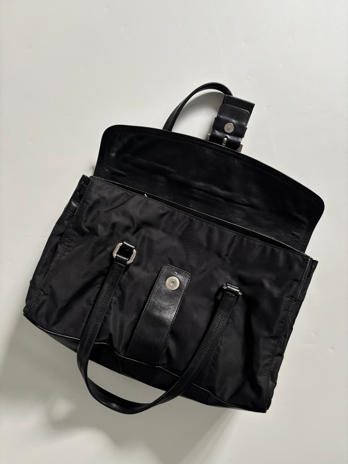 Prada 프라다 블랙 버클 백 상품이미지8