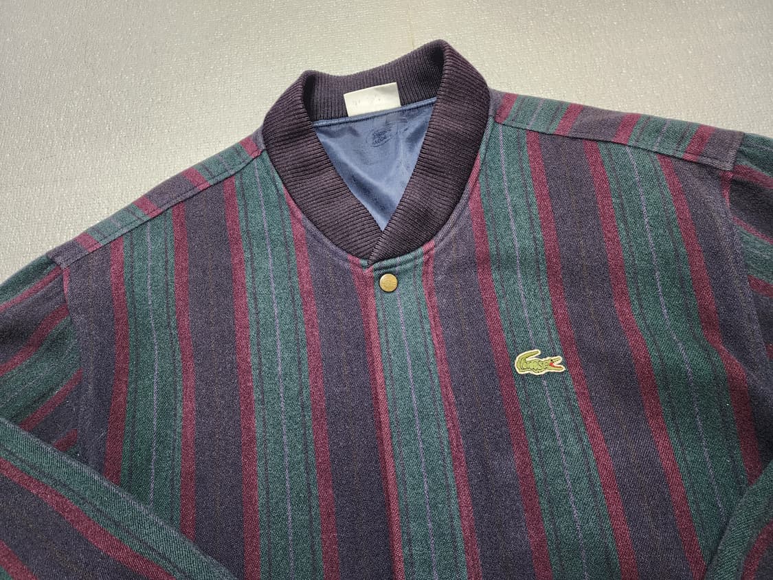 라코스테 올드스쿨 울 블루종 자켓 상품이미지2