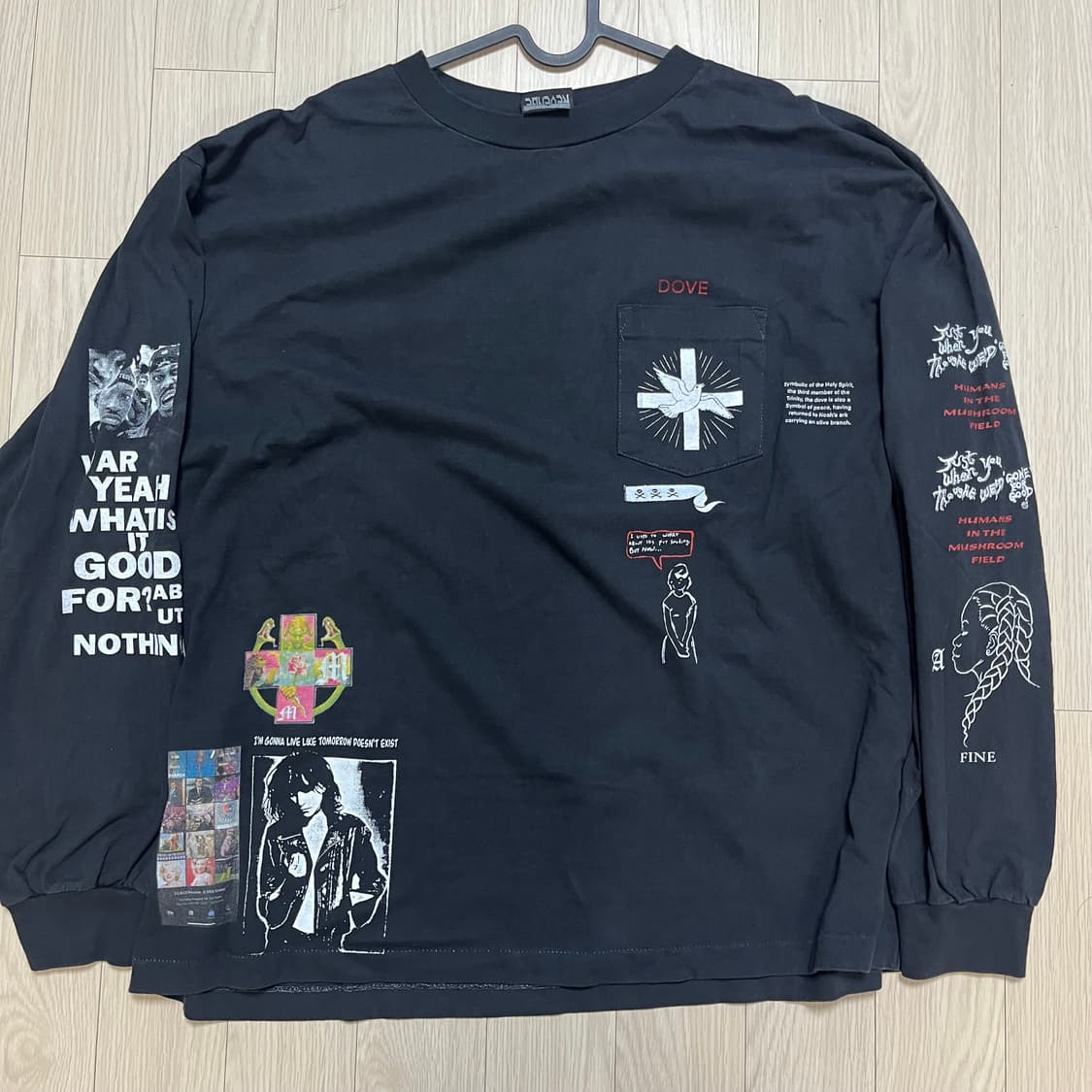 도넛리벤지 긴팔 티셔츠 상품이미지3