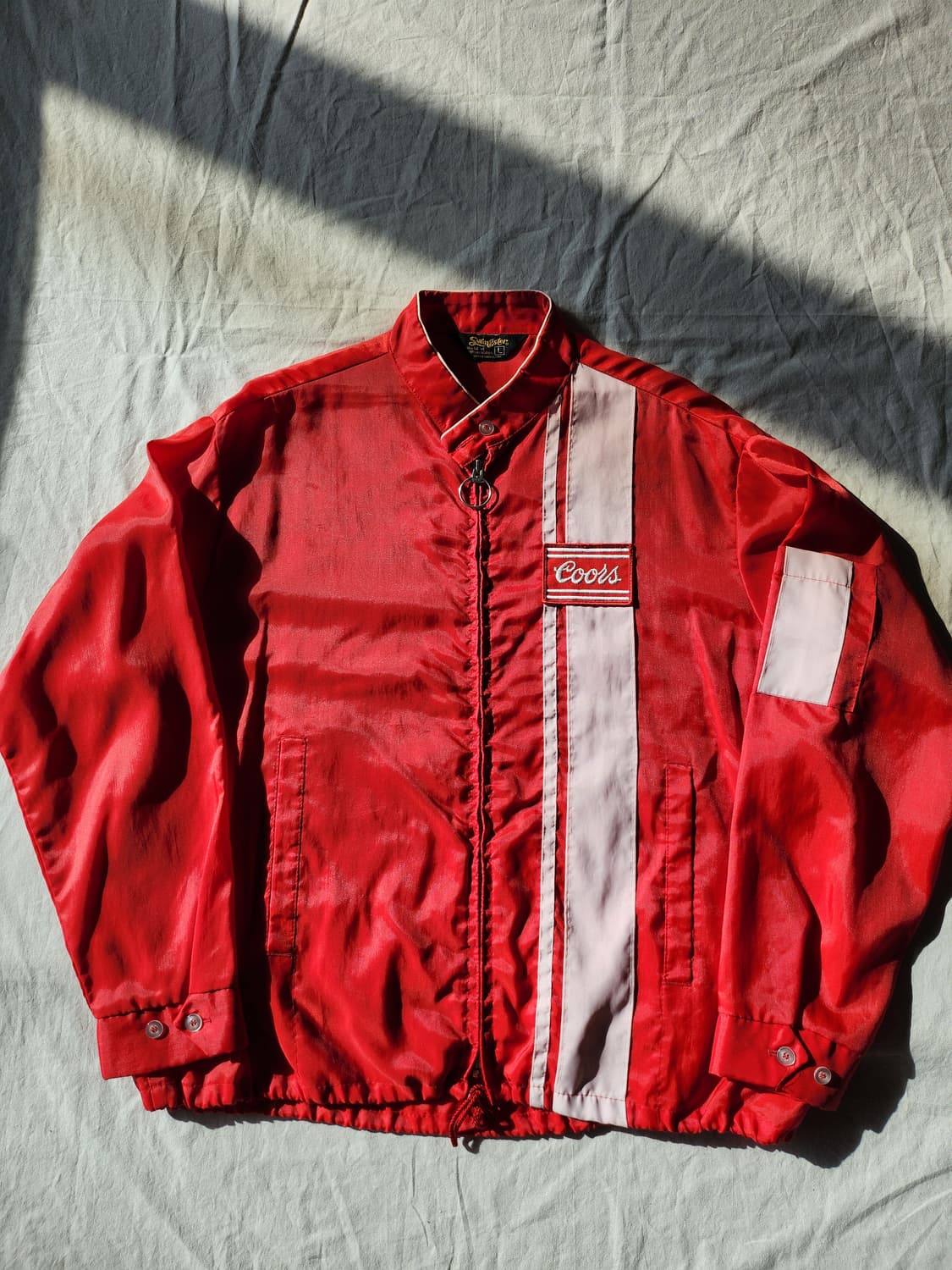 80s swingster nylon raicing jacket 상품이미지2