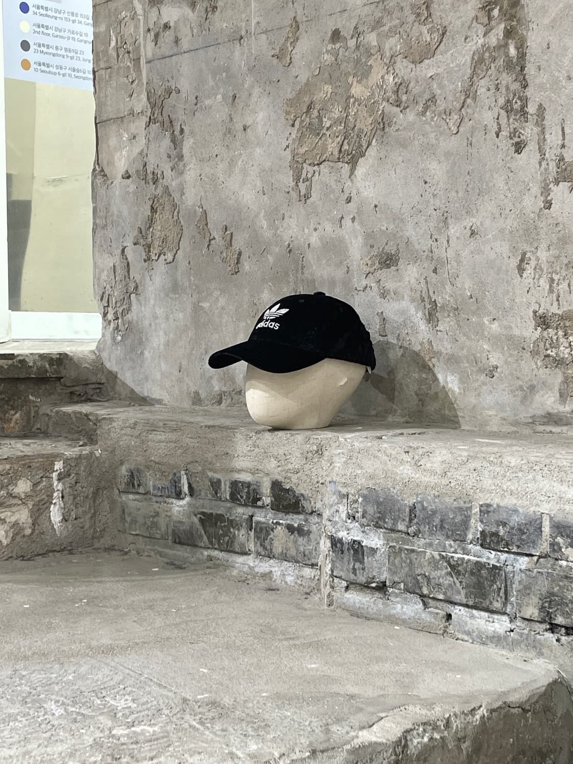 아디다스 블랙 파이어버드 벨루어 볼캡 상품이미지1