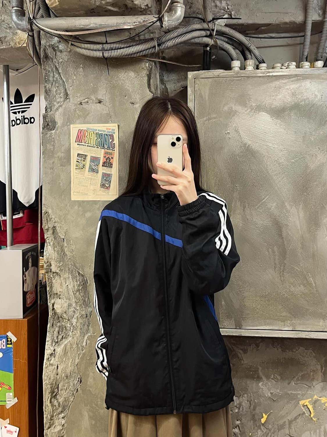 아디다스 바람막이 블랙 95 #csz554 상품이미지2