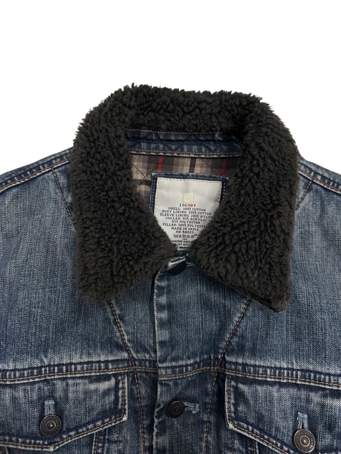 00s GAP 갭 1969 청자켓 (M)  상품이미지3