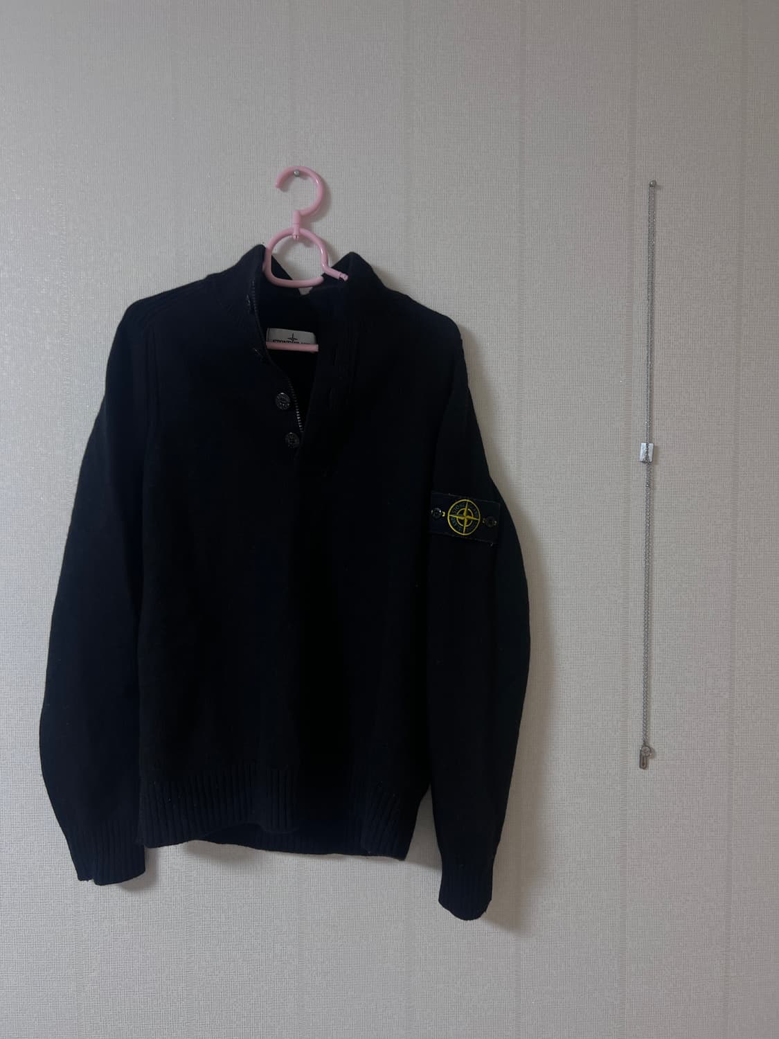 스톤아일랜드 하프 집업 니트 상품이미지1